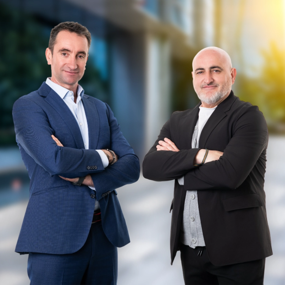 Eduardo Pérez y César Peláez